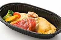 洋食 中目黒オムオム-【トマトケチャップソース】オムライス＆特製チキン