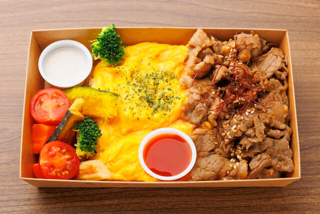 洋食 中目黒オムオム-新オムカルビ弁当
