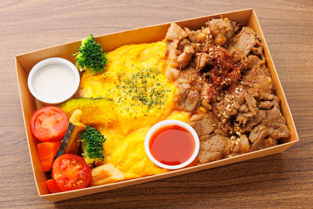 洋食 中目黒オムオム-新オムカルビ弁当