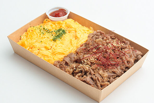 洋食 中目黒オムオム-オムカルビ弁当（大盛特上）