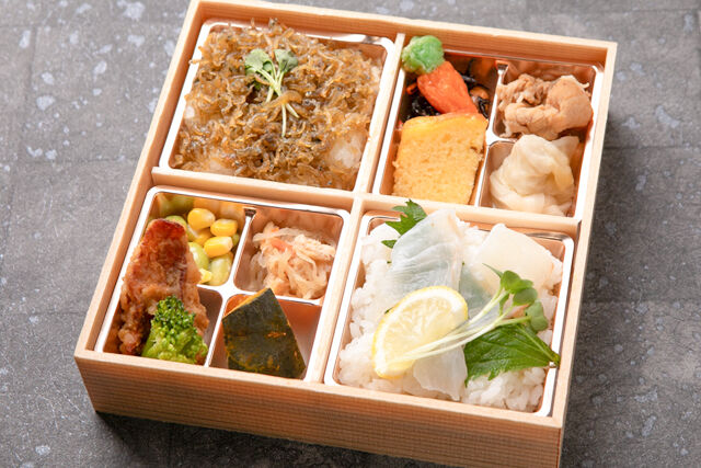 寿司割烹 南喜久-贅沢彩り御膳～鯛の昆布〆とちりめんじゃこ～