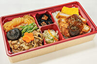 日本ばし大増-江戸甘味噌カツ牛すき弁当