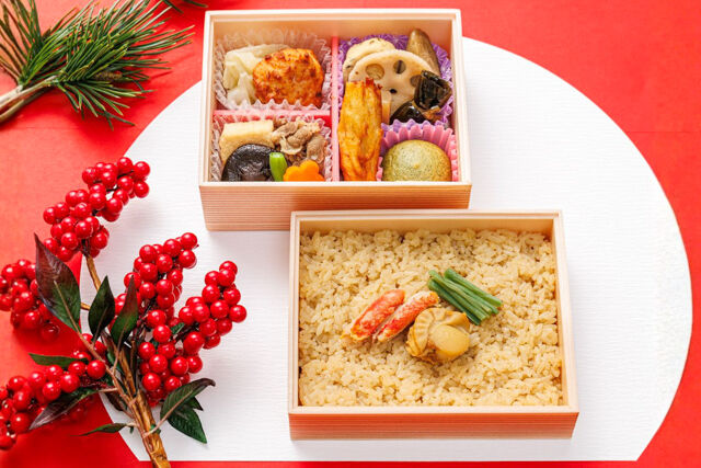 日本ばし大増-【冬限定】ずわい蟹と帆立のせごはん折詰