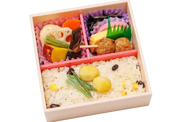 日本ばし大増-秋のおべんとう～栗おこわ