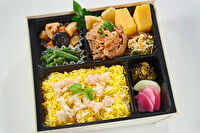 日本料理 キフネ-キフネ 和牛のすき焼弁当 かに飯