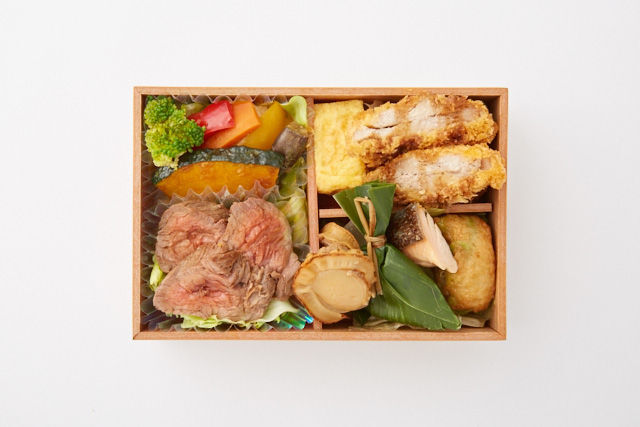 日本料理とステーキ 草庵-江戸二段ローストビーフ