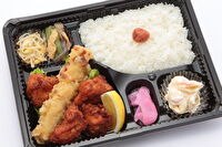 虹色食堂-唐揚げ＆ちくわ天弁当