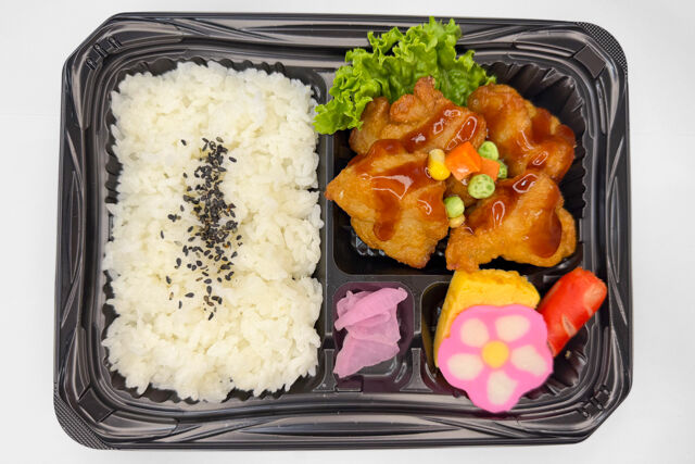 虹色食堂-甘酢からあげ弁当