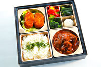 肉処一幸-牛たんシチューと煮込みハンバーグ弁当
