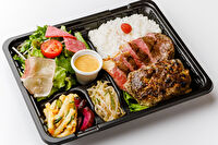 肉がち弁 肉べぇ-サーロイン＆手ごねハンバーグ弁当