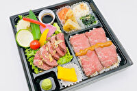 美味しい生活『肉食創色』-牛ハラミステーキとローストビーフ弁当