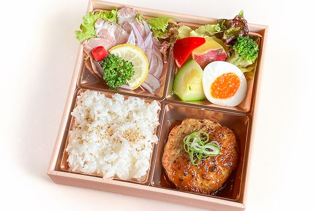 肉創作 まつり-【夏限定】和風おろしハンバーグとローストポーク