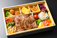西大井精肉店-炭火焼黒毛和牛弁当