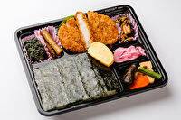 のり弁松原本店-【有明産海苔弁当】ロースカツ～和惣菜と一緒に～