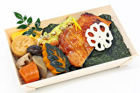 海苔弁當 日日是晴日-鶏の味噌柚庵焼きの海苔弁当