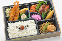 お弁当のいづみ-エビフライ＆ハンバーグ弁当
