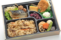 お弁当のいづみ-鯖塩五目弁当