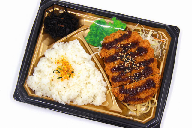 TOMYバラエティ弁当／特製ソースのとんかつ弁当
