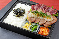 近江牛焼肉 すだく-近江牛カルビと牛ハラミおろしポン酢弁当