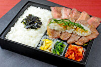 近江牛焼肉すだく（高知店）-近江牛カルビと牛たんおろしポン酢弁当