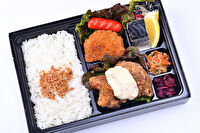 大阪手づくり弁当 はまよし-2種のおかずが楽しめる！チキン南蛮＆コロッケ