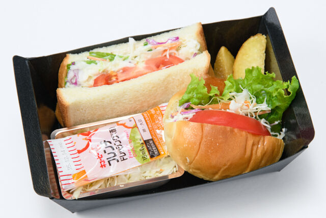 大阪手づくりサンドイッチ ミカサンド-野菜サンド＆野菜ロール