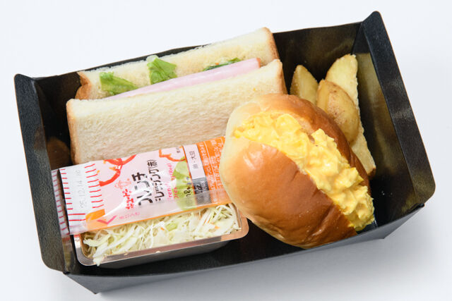 大阪手づくりサンドイッチ ミカサンド-ハムサンド＆卵ロール