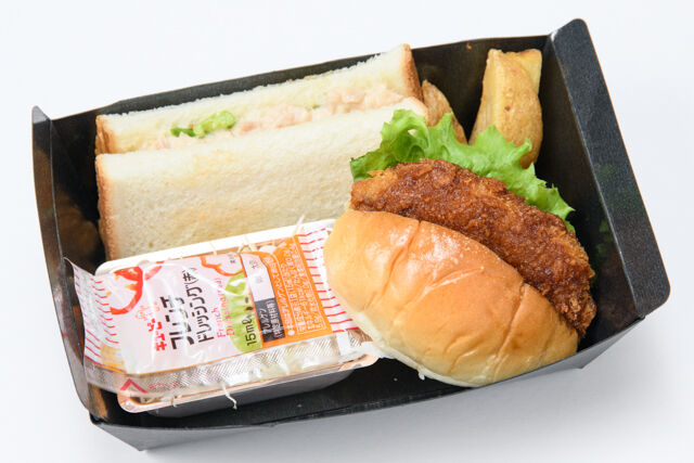 大阪手づくりサンドイッチ ミカサンド-ツナサンド＆コロッケロール
