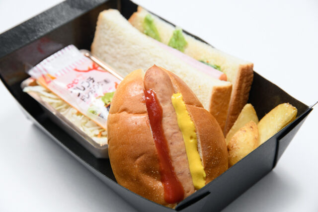 大阪手づくりサンドイッチ ミカサンド-ハムサンド＆ウインナーロール