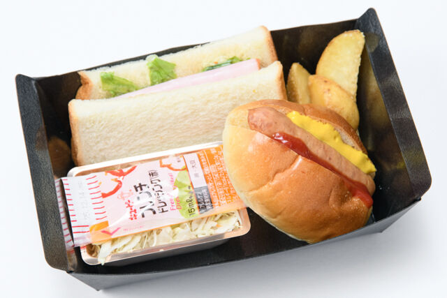 大阪手づくりサンドイッチ ミカサンド-ハムサンド＆ウインナーロール