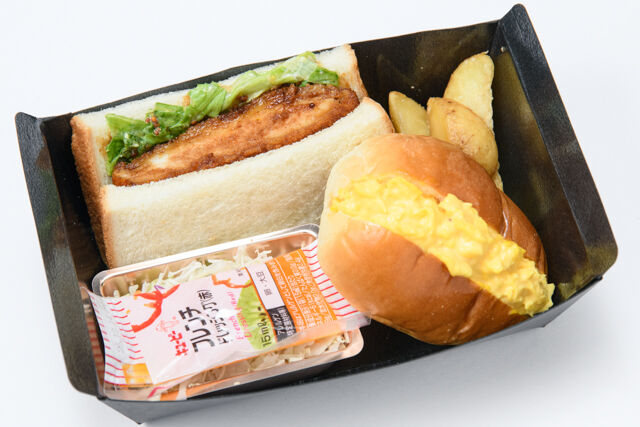 大阪手づくりサンドイッチ ミカサンド-チキンカツサンド＆卵ロール