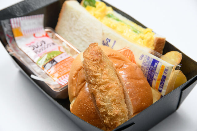 大阪手づくりサンドイッチ ミカサンド-卵サンド＆白身フライロール