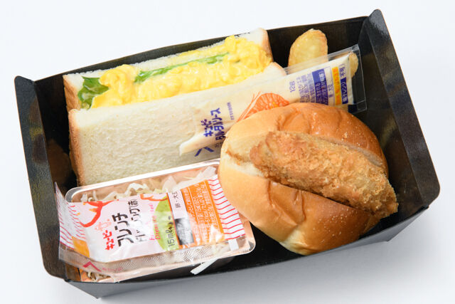 大阪手づくりサンドイッチ ミカサンド-卵サンド＆白身フライロール