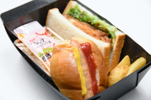 大阪手づくりサンドイッチ ミカサンド-チキンカツサンド＆ウインナーロール