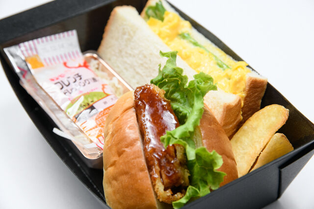 大阪手づくりサンドイッチ ミカサンド-卵サンド＆とんかつロール