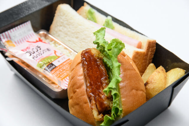 大阪手づくりサンドイッチ ミカサンド-ハムサンド＆とんかつロール