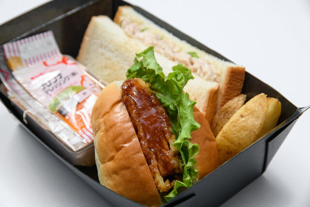 大阪手づくりサンドイッチ ミカサンド-ツナサンド＆とんかつロール