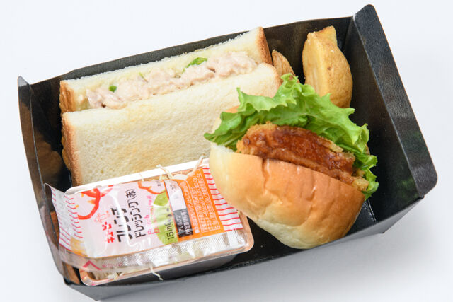 大阪手づくりサンドイッチ ミカサンド-ツナサンド＆とんかつロール
