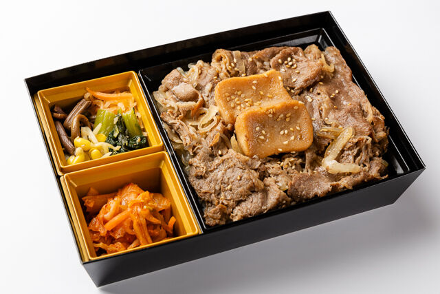 大阪焼肉・ホルモン ふたご-【熨斗対応可】黒毛和牛のすき焼き弁当