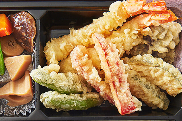 海老と季節の野菜天ぷら御膳