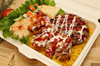 Over rice tokyo（オーバーライストーキョー）-チキン＆ハンバーグオーバーライスコンボ