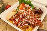 Over rice tokyo（オーバーライストーキョー）-チキン＆フィッシュフライオーバーライスコンボ セパレートBOX