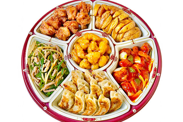 豪華中華オードブル6種メガ盛り合わせ（B）