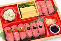 Peluche monde（札幌店）-キャビアアブリューガといくらの特上肉寿司御膳