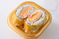 おすし屋さんのポークたまごおにぎり-明太マヨ