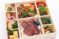 彩美庵 樂-raku--ステーキご膳 ‐黒毛和牛のすき焼き‐