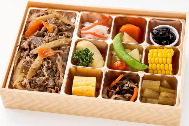 彩美庵樂～別邸～-【熨斗対応可】黒毛和牛の牛ごぼう重 彩り膳 ー高級折箱ー