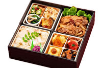 四季の味 莉匠庵-【熨斗対応可】四季の副菜と鯛めし・焼肉御膳