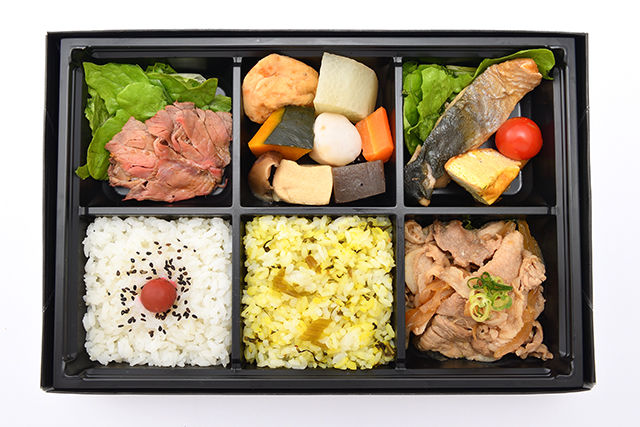 ロケ弁マスター-鰤の照り焼き＆豚の生姜焼き御膳