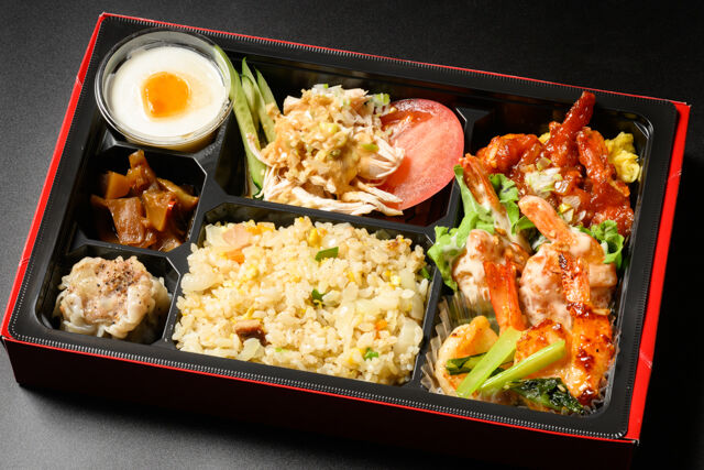 炒飯と､天才～大海老豪華三点盛り～